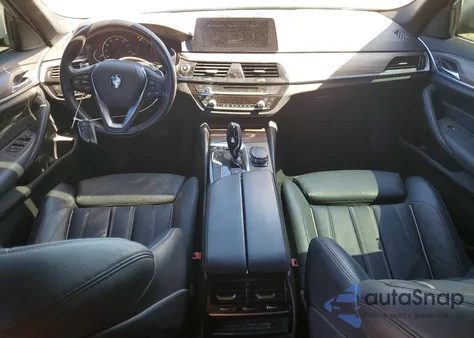 2018 BMW 530E из США, поврежденный, VIN WBAJA9C50JB033015